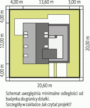 Usytuowanie budynku Markus G1 ENERGO PLUS