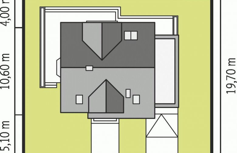 Projekt domu wielorodzinnego Mati III G1 Mocca - Usytuowanie