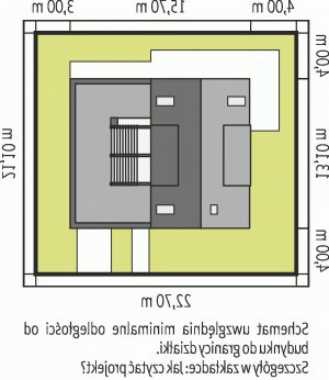 Usytuowanie budynku Neo G1 ENERGO PLUS w wersji lustrzanej