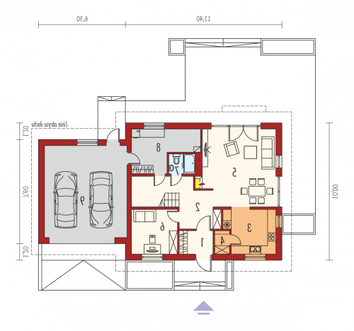 PARTER Amaranta G2 MULTI-COMFORT - wersja lustrzana