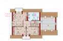 Projekt domu wielorodzinnego Amaranta II G2 ENERGO - poddasze