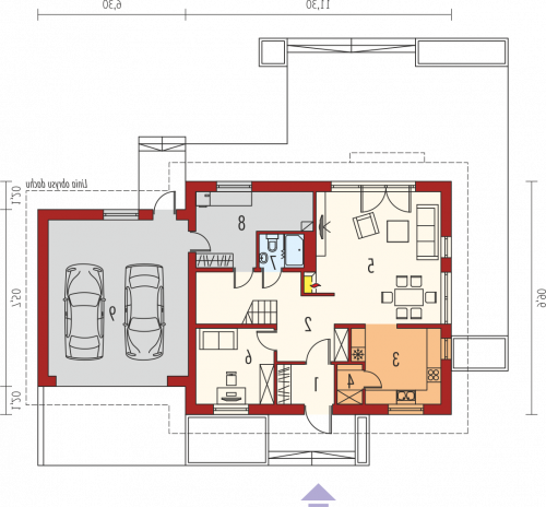 PARTER Amaranta G2 Leca® DOM - wersja lustrzana