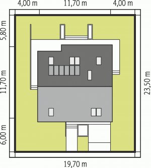 Usytuowanie budynku Alba G1 MULTI-COMFORT