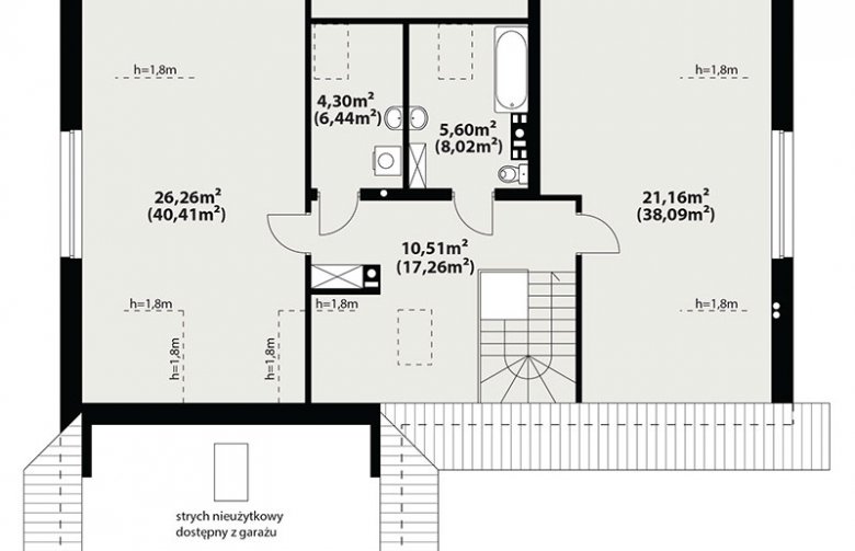 Projekt domu wielorodzinnego Abra 3 - 