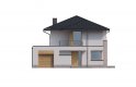 Projekt domu piętrowego Klara PS - elewacja 1