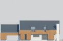 Projekt domu z poddaszem LK&1167 - elewacja 1