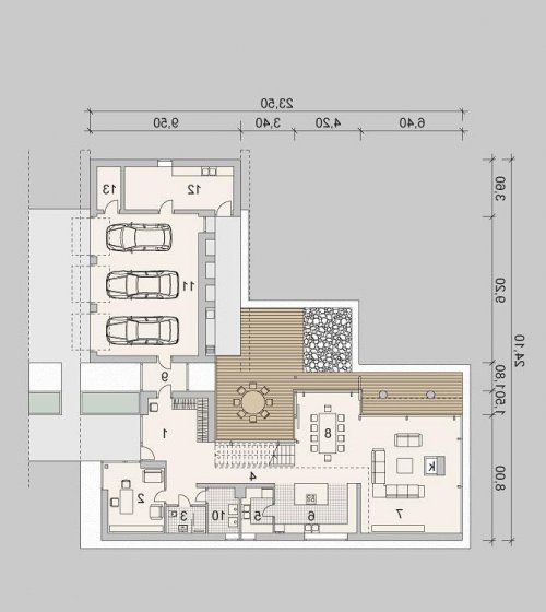 PARTER LK&1162 - wersja lustrzana