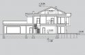 Projekt domu z poddaszem LK&1141 - przekrój 1