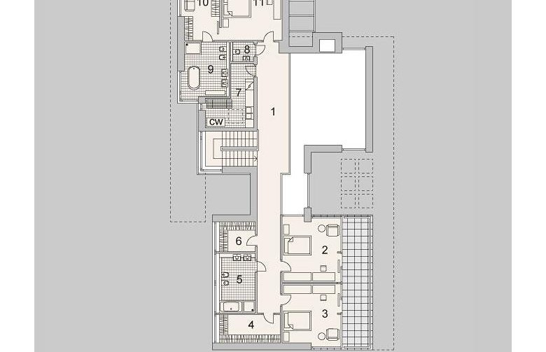 Projekt domu szkieletowego LK&1150 - 