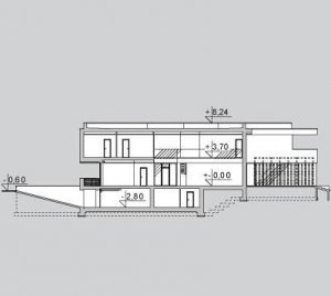 Przekrój projektu LK&1150