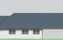 Projekt domu dwurodzinnego LK&1135 - elewacja 4