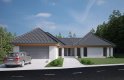 Projekt domu dwurodzinnego LK&1135 - wizualizacja 1