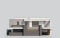 Projekt domu z poddaszem LK&1142 - elewacja 4