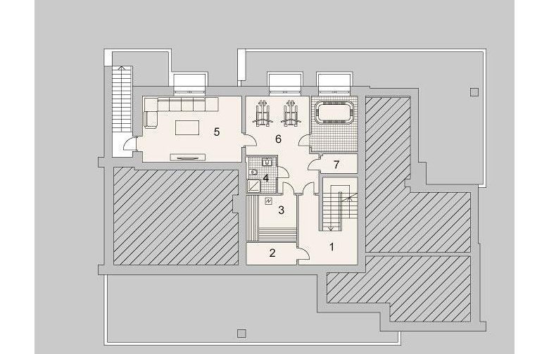 Projekt domu z poddaszem LK&1142 - 