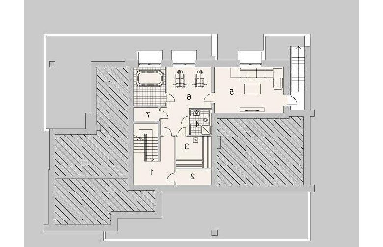 Projekt domu z poddaszem LK&1142 - 