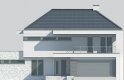 Projekt domu z poddaszem LK&1131 - elewacja 1