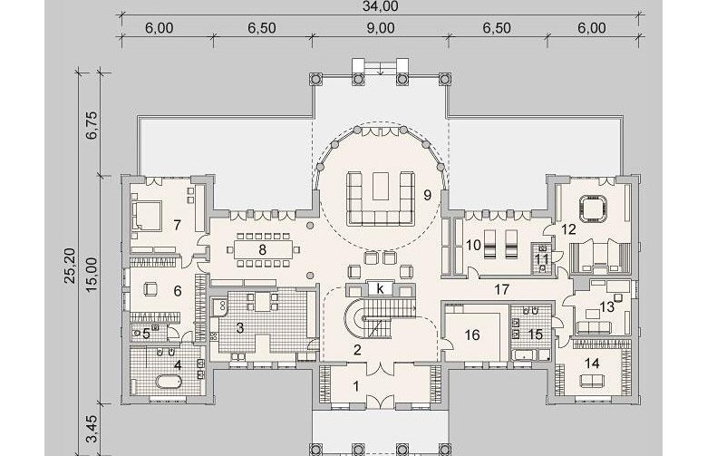 Projekt domu wielorodzinnego LK&1126 - 