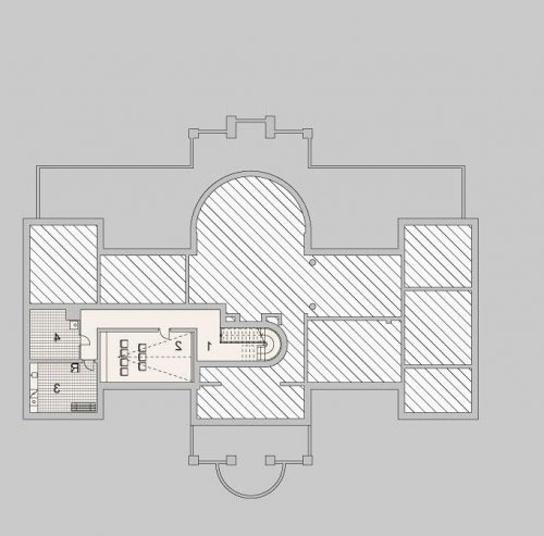 Rzut projektu LK&1126 - wersja lustrzana