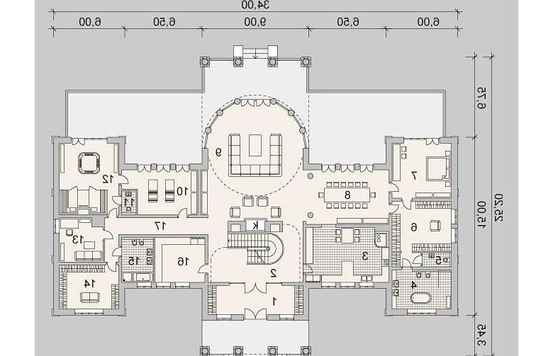 Projekt domu wielorodzinnego LK&1126 - 