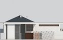 Projekt domu z poddaszem LK&1121 - elewacja 3