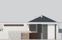 Projekt domu z poddaszem LK&1121 - elewacja 3