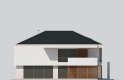 Projekt domu z poddaszem LK&1121 - elewacja 4
