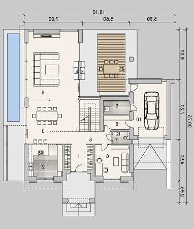 PARTER LK&1115 - wersja lustrzana