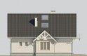 Projekt domu wielorodzinnego LK&1098 - elewacja 3