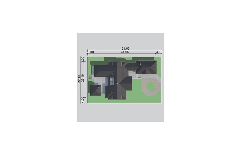 Projekt domu wielorodzinnego LK&992 - Usytuowanie