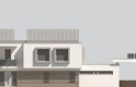 Projekt domu z poddaszem LK&1078 - elewacja 1