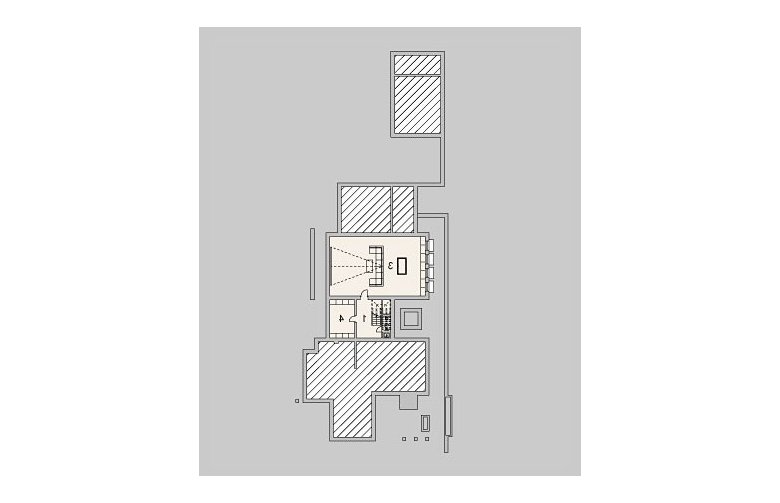 Projekt domu z poddaszem LK&1078 - piwnica