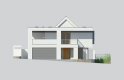Projekt domu z poddaszem LK&1092 - elewacja 1