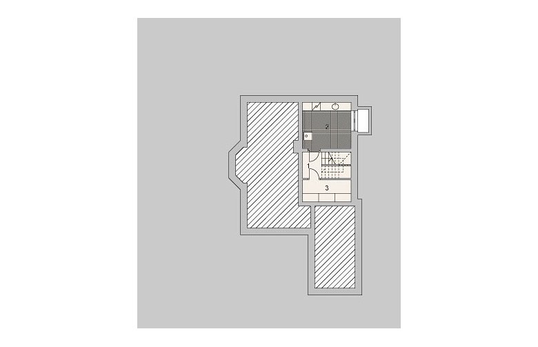 Projekt domu wielorodzinnego LK&1062 - piwnica