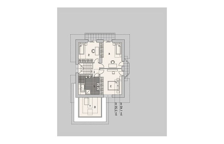 Projekt domu wielorodzinnego LK&1062 - 