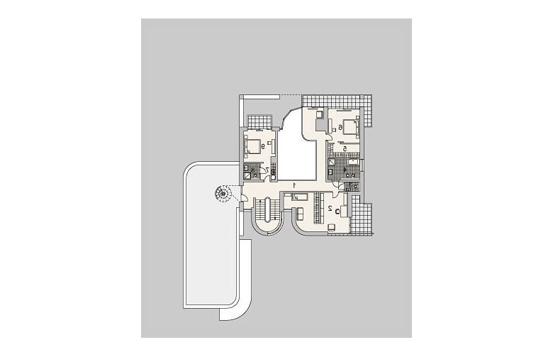 Projekt domu z poddaszem LK&1088 - 