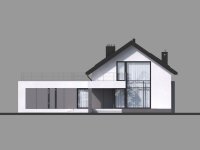 Elewacja projektu Homekoncept 2 G2 - 3 - wersja lustrzana