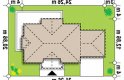 Projekt domu piętrowego Zx113 - usytuowanie - wersja lustrzana
