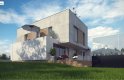 Projekt domu piętrowego Zx121 - wizualizacja 4