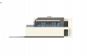 Projekt domu bliźniaczego Zb16 - elewacja 4