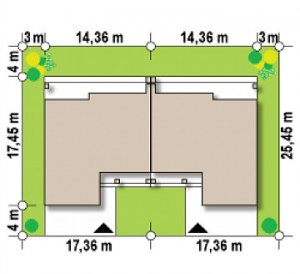 Usytuowanie budynku Zb16