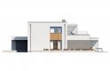 Projekt domu z poddaszem Mikado - elewacja 2