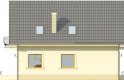 Projekt domu jednorodzinnego SORBONA - elewacja 3