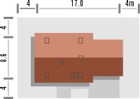 Usytuowanie budynku IDEAL 2G