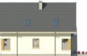 Projekt domu jednorodzinnego GRAPPA - elewacja 3