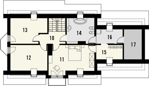 Rzut projektu AROMA 2 2G