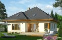 Projekt domu z poddaszem MALAGA 2 - wizualizacja 1