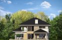 Projekt domu tradycyjnego Dom z widokiem 2 (560) - elewacja 3