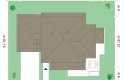 Projekt domu wolnostojącego Dom z widokiem 3 (561) - usytuowanie - wersja lustrzana