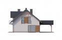 Projekt domu wielorodzinnego Aron 2 PS - elewacja 2