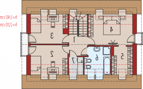 PODDASZE E11 III ECONOMIC - wersja lustrzana